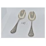 STERLING TABLESPOONS BAILY BANKS AND BIDDLE TABLE