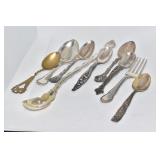 STERLING ICED TEASPOON, 4.25 TROY OZ.