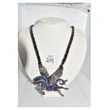 BETSY JOHNSON PD. 95.00 UNICORN RHINESTONE