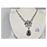 BELLA JACK TEAR DROP NECKLACE NEW 18" CHAIN