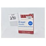 7 PILOT NAMIKI FOUNTAIN PEN INK CARTRIDGES BLUE