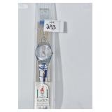 SWATCH QUARTZ ATLANTA 1996 OLYMPIC GAMES NEW IN
