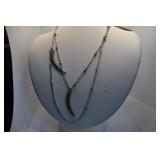 18" LUCKY BRAND DOUBLE STRAND NECKLACE W/ PEPPERS