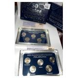 50 STATES COMMEMORATIVE QUARTERS PHIL. 2001, 2002
