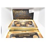 50 STATE COMMEMORATIVE QUARTERS GOLD EDITION