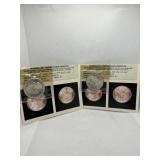 1883 ,1885 SILVER MORGAN DOLLAR MS 65 GRADED