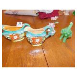 JADE COLOR ELEPHANT, CREAMER SUGAR, FLOWER