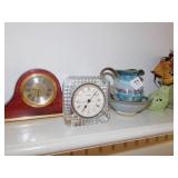 CLOCKS, VASES, ETC.