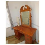 VANITY 29" H X 46" W X 20" D, MIRROR TO TOP 69"