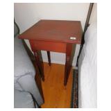 WOOD STAND 29" X 18" SQUARE, STAND METAL BOTTOM