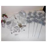 CHRISTMAS ORNAMENTS & SPRIGS