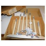 NOMA HALO CHANDELIER, OB, BOX IS VERY FRAIL AND