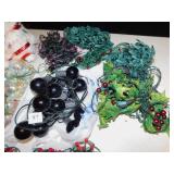 ASSORTED CHRISTMAS LIGHTS, ELECTRIC & BATTERY