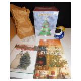 CHRISTMAS BOOKS, ELEMENTS TREE, SOLAR BULB