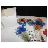 MINI LIGHT COVERS, MIRRORED ORNAMENTS, BIRD