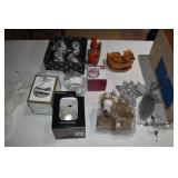 LIGHTS, ROCKING HORSES, VOTIVE HOLDER, ETC.