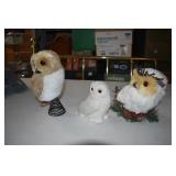 OWL TREE TOPPER, 9.5" APPROX., BIG BALL ORNAMENTS