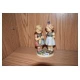 GOEBEL 1956 "KNITTING LESSON" 8" H