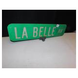 17" H X 14" W X 6" DEEP GLASS AND METAL SMALL