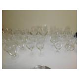 ASSORTED WINE GLASSES