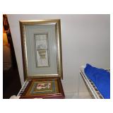 WIRE SHELF, BOWLS, BASKET, ETC.