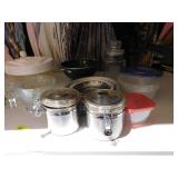 METAL CANISTERS, STORAGE CONTAINERS