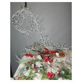 CHRISTMAS SWAG, LED LIGHTED SWAG, GARLAND