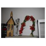 GARLAND, WOOD HOUSE, DECORATION