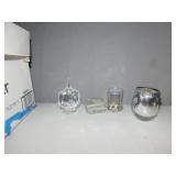 ENGRAVED SPEAR, VASE, ETC