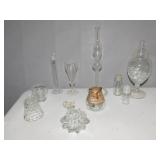 OWL, VASES, COVERED JAR