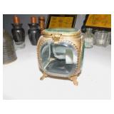 BEVELED GLASS DRESSER BOX, TRAY, ETC.