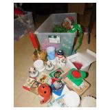 DECORATIONS LARGE BIN FULL