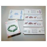 LIBERTY FALLS LAMP POSTS, FIGURES