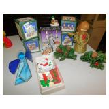 CRYSTAL FALLS VILLAGE AND STAINED-GLASS ANGEL