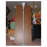 GRAY FLOOR LAMP