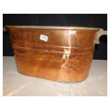 COPPER BOILER WOOD HANDLES