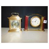 SETH THOMAS SHELF CLOCK & BULOVA