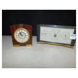 SETH THOMAS CLOCK AND THERMOMETER