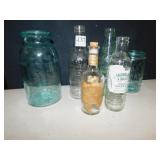 ASSORTED ANTIQUE BOTTLES