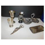 WICK CUTTER, SILVER PLATE