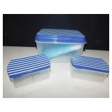 LUNCH TOTE W/ FOOD CONTAINERS NEW