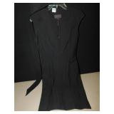 SZ. 6 RALPH LAUREN BLACK DRESS