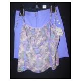 DON CASTER SZ. 12 PURPLE SKIRT AND TOP