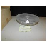 PEDESTAL CAKE PLATE 10.5" ROUND COLIN COWIE