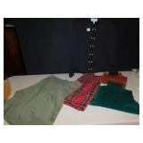 COLUMBIA 12 SKIRT, PLAID SKIRT, 2 DICKEYS, ST.