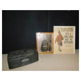 SONY RADIO, SOLDIER PICTURE AND SHEET MUSIC
