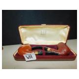 DUNHILL LONDON 2 PIPES IN BOX MONOGRAMED ALK