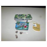 ANUSHKA HAND PAINT NEW COIN PURSE, WALLET, CLIP