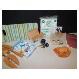 PEDI EGG, WOODEN SHOE MOLD, 24 VENT FILTERS, DOOR