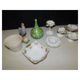 NIPPON ITEMS, METAL CANDLE HOLDERS, ROOSTER, ETC